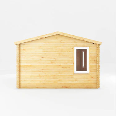 Mercia 4m x 4m Home Office Elite - 44mm (UPVC Windows & Door) - White