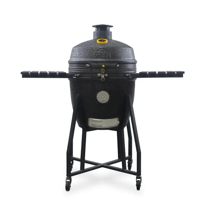 GRLLR Ember Classic 22 inch Kamado Grill| Matte Black including Trolley