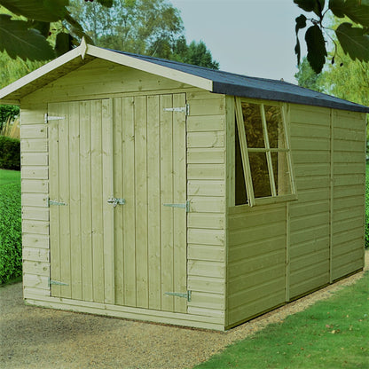 Shire Guernsey Pressure Treated 10x7 Double Door