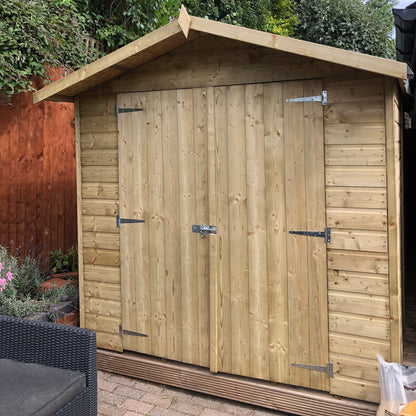 Shire Guernsey Pressure Treated 10x7 Double Door