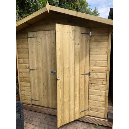 Shire Guernsey Pressure Treated 10x7 Double Door