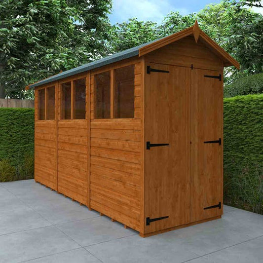 12x4 Double Door Flex Apex
