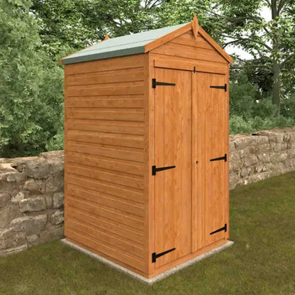 8x4 Double Door Windowless Flex Apex