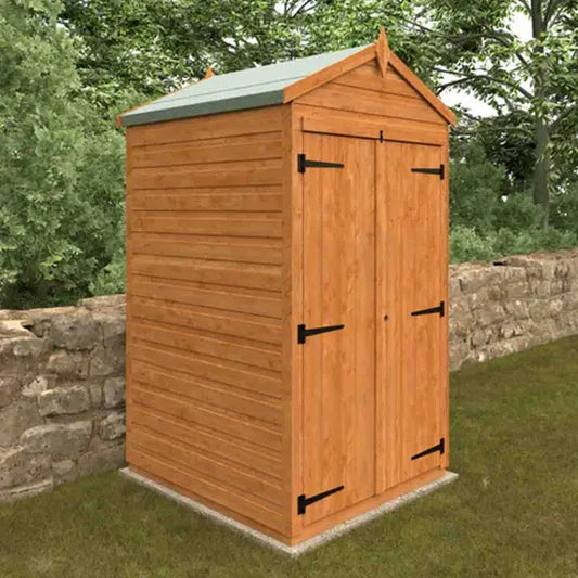 8x4 Double Door Windowless Flex Apex