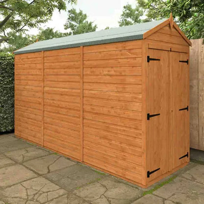 12x4 Double Door Windowless Flex Apex