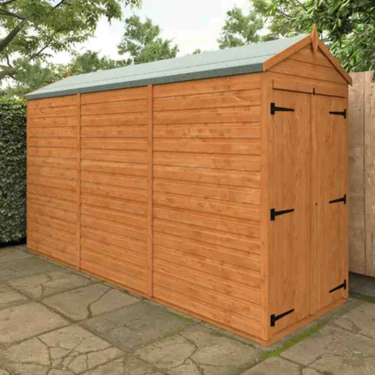 12x4 Double Door Windowless Flex Apex