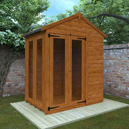 4x6 Full Pane Flex Apex Summerhouse