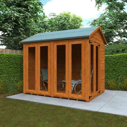 8x6 Full Pane Flex Apex Summerhouse