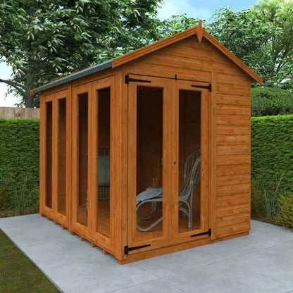8x6 Full Pane Flex Apex Summerhouse