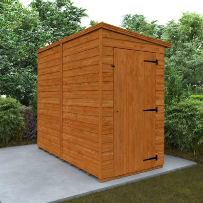 8x4 Flex Pent Windowless