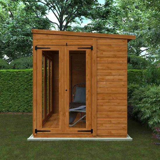 8x6 Full Pane Flex Pent Summerhouse