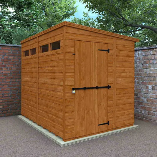 8x6 Flex Pent Security