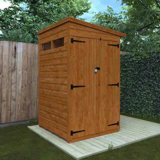 4x4 Flex Pent Security Double Door