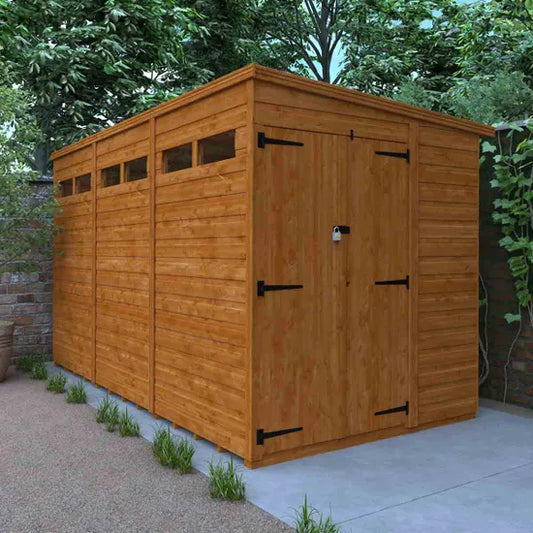 12x6 Flex Pent Security Double Door