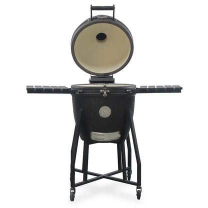 GRLLR Ember Classic 22 inch Kamado Grill| Matte Black including Trolley