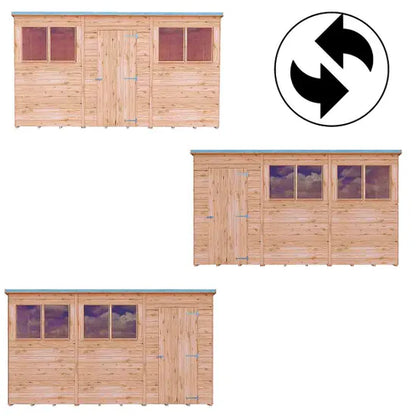 Shire Overlap Pent SD 12x6