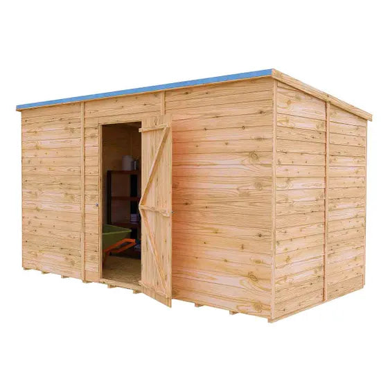 Shire Overlap Pent SD 12x6 No windows