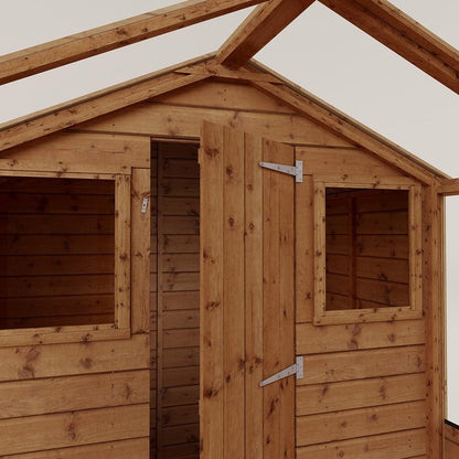 Mercia 10 x 6 Traditional Apex Greenhouse Combi Shed