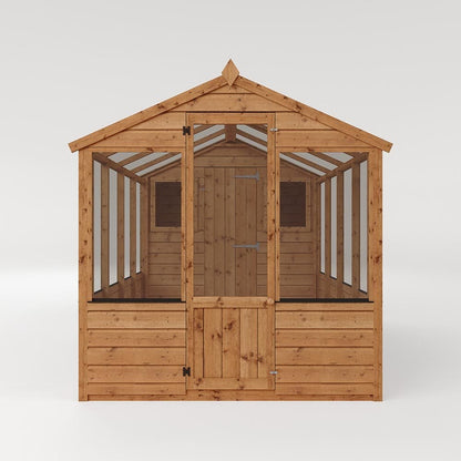 Mercia 12 x 6 Traditional Apex Greenhouse Combi Shed