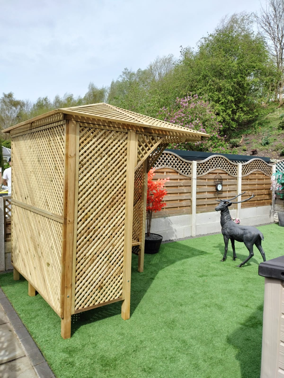 Shire Valencia Corner Arbour Pressure treated