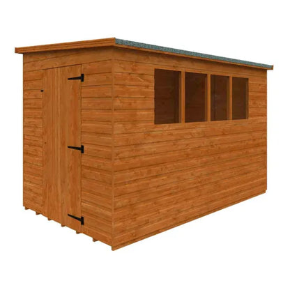 10x6 Lean-To Pent Shiplap Shed