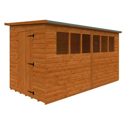 12x6 Lean-To Pent Shiplap Shed