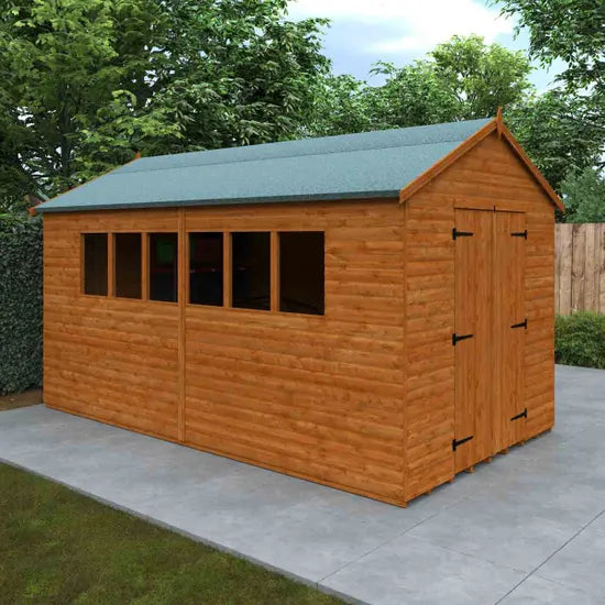 14x8 Loglap Workshop STD Framing