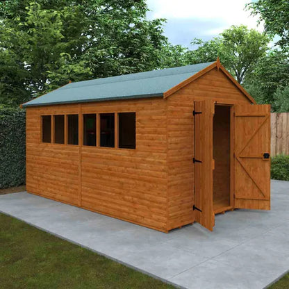 14x8 Loglap Workshop STD Framing