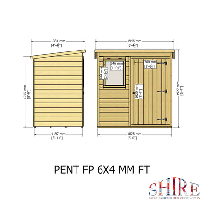 Shire Pent  6 x 4