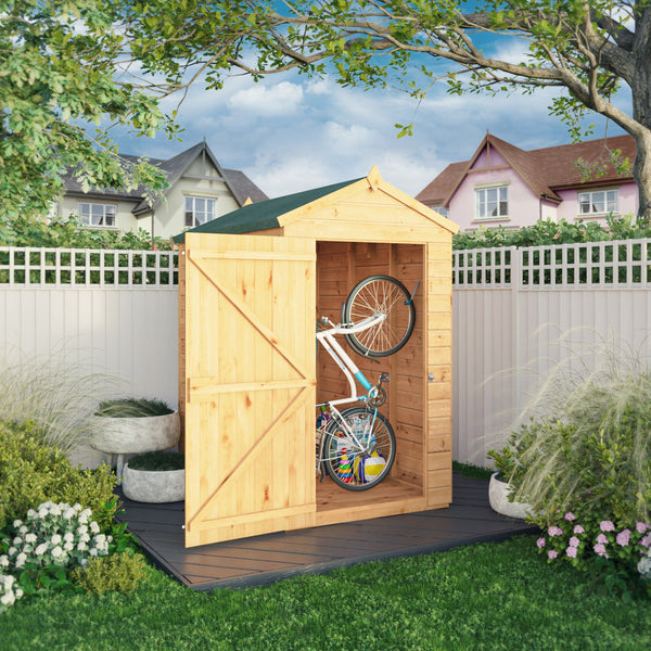 Mercia 6x4 Woodsman Shiplap Apex - Styrene
