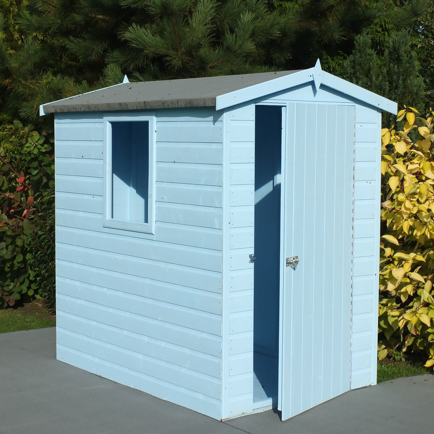 Shire Lewis 6x4 Single Door Loglap