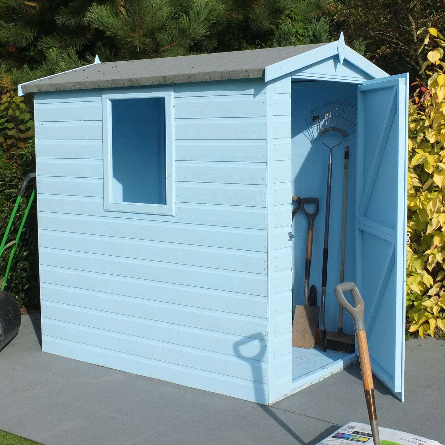 Shire Lewis 6x4 Single Door Shiplap