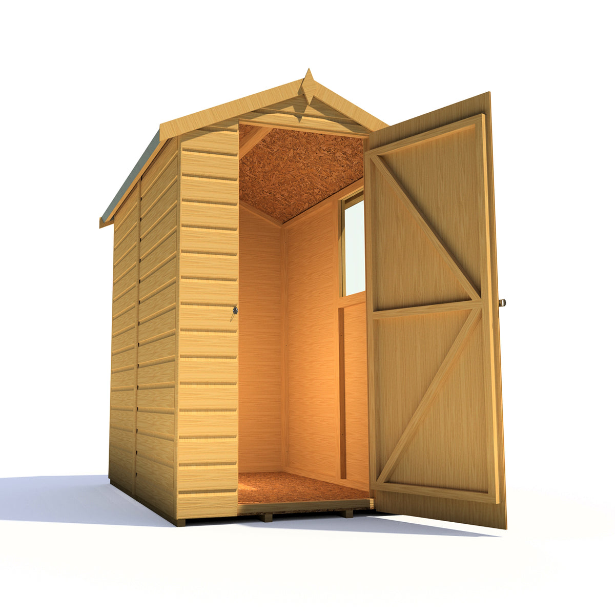 Shire Shetland Shiplap Apex 6x4