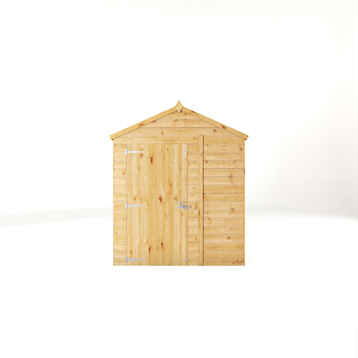 Mercia 6x6 Woodsman Shiplap Apex - Styrene