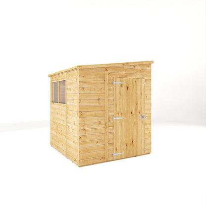 Mercia 6x6 Woodsman Shiplap Pent - Styrene