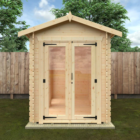 6x6 Beaumont Flex 19mm Log Cabin