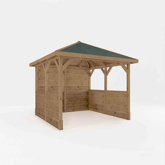 Mercia 3m x 3m Traditional Gazebo With Side Panels