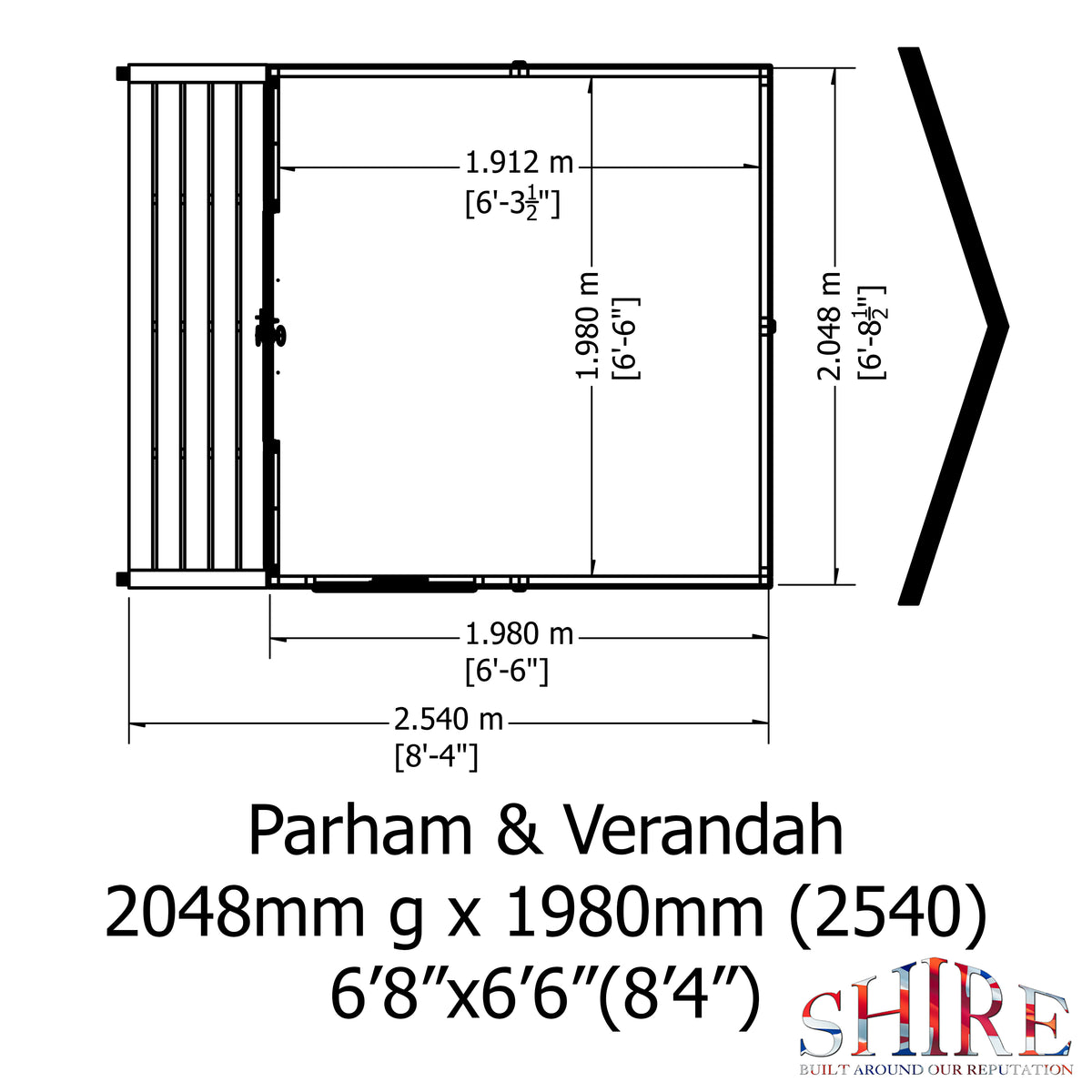 Shire Parham & Verandah 7x7