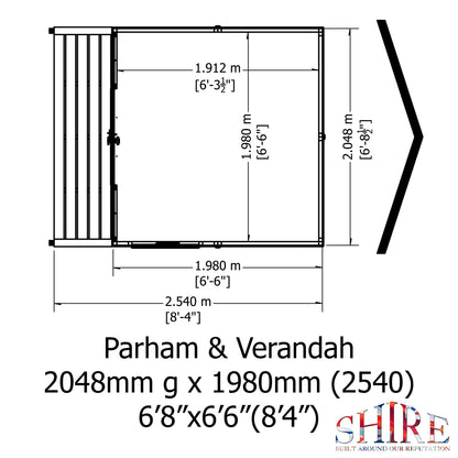 Shire Parham & Verandah 7x7