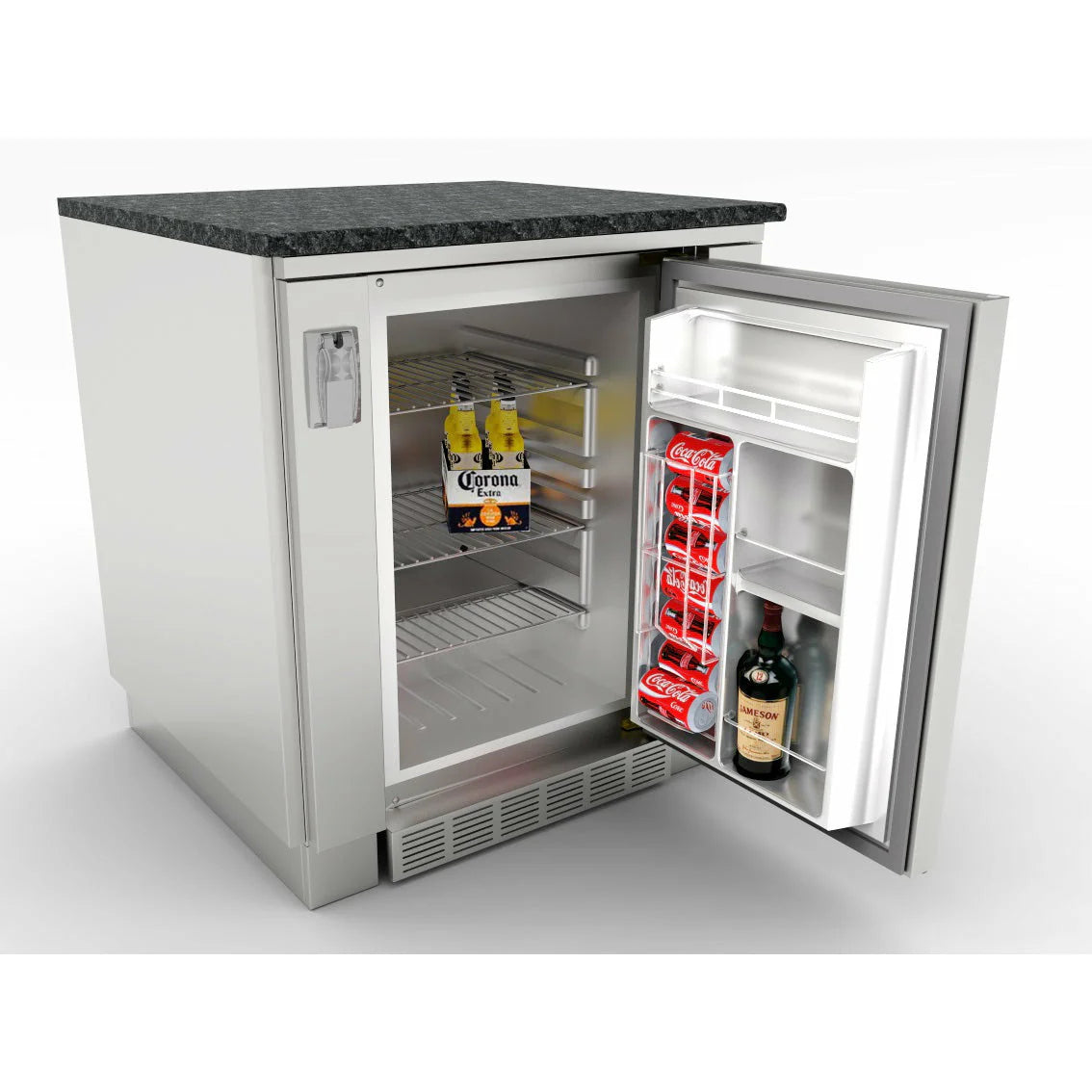 Sunstone 30" Stainless Steel Outdoor Fridge Cabinet