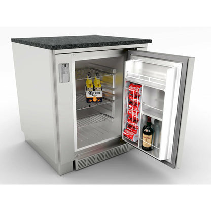 Sunstone 30" Stainless Steel Outdoor Fridge Cabinet