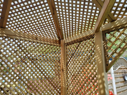 Shire Valencia Corner Arbour Pressure treated