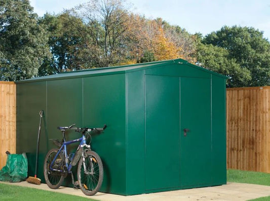 Asgard Metal Shed 7ft x 11ft (The Gladiator P1) - Police Preferred Specification