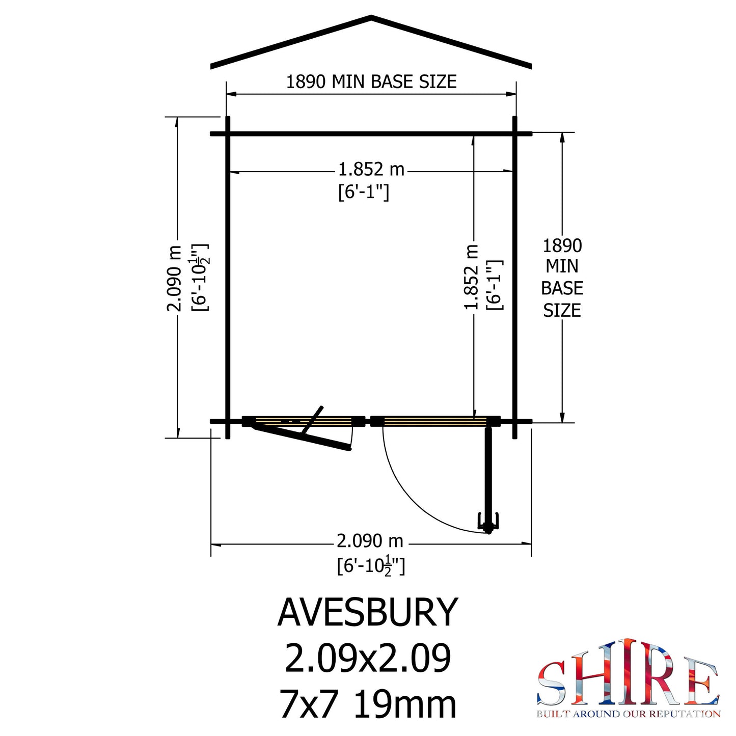 Shire Avesbury(Pembrook)	7x7