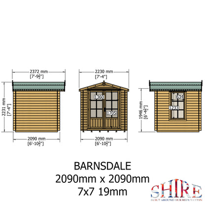 Shire Barnsdale 7x7