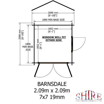 Shire Barnsdale 7x7