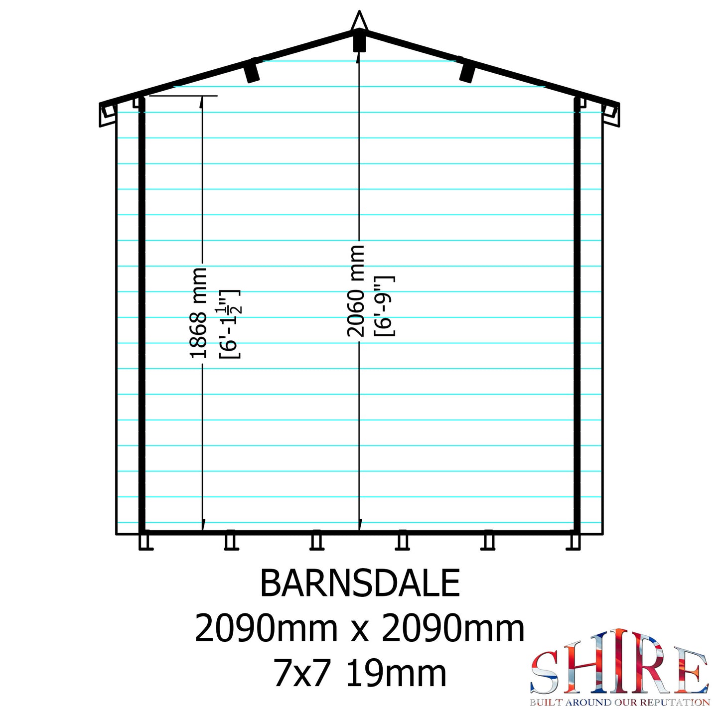 Shire Barnsdale 7x7