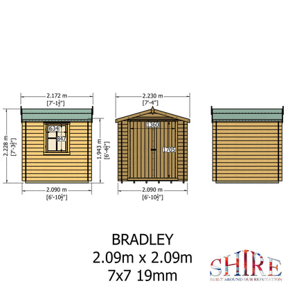 Shire Bradley 7x7