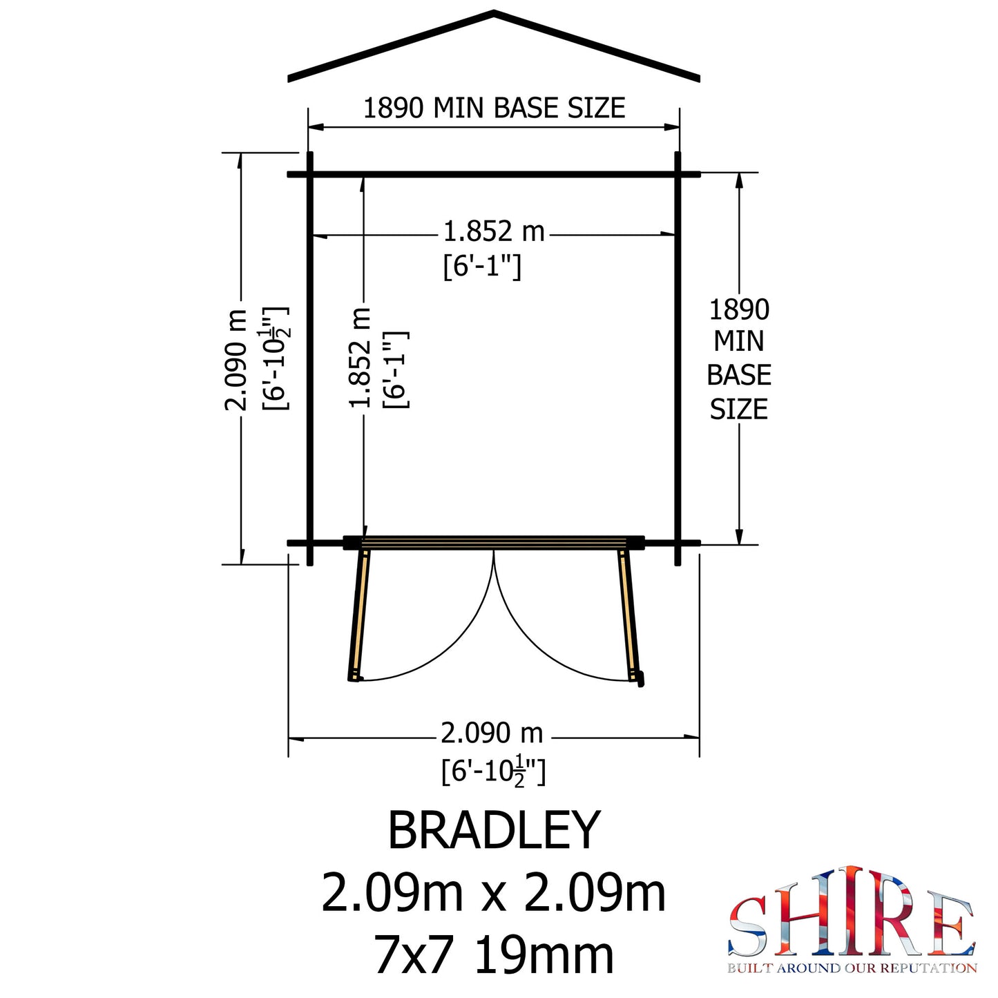 Shire Bradley 7x7