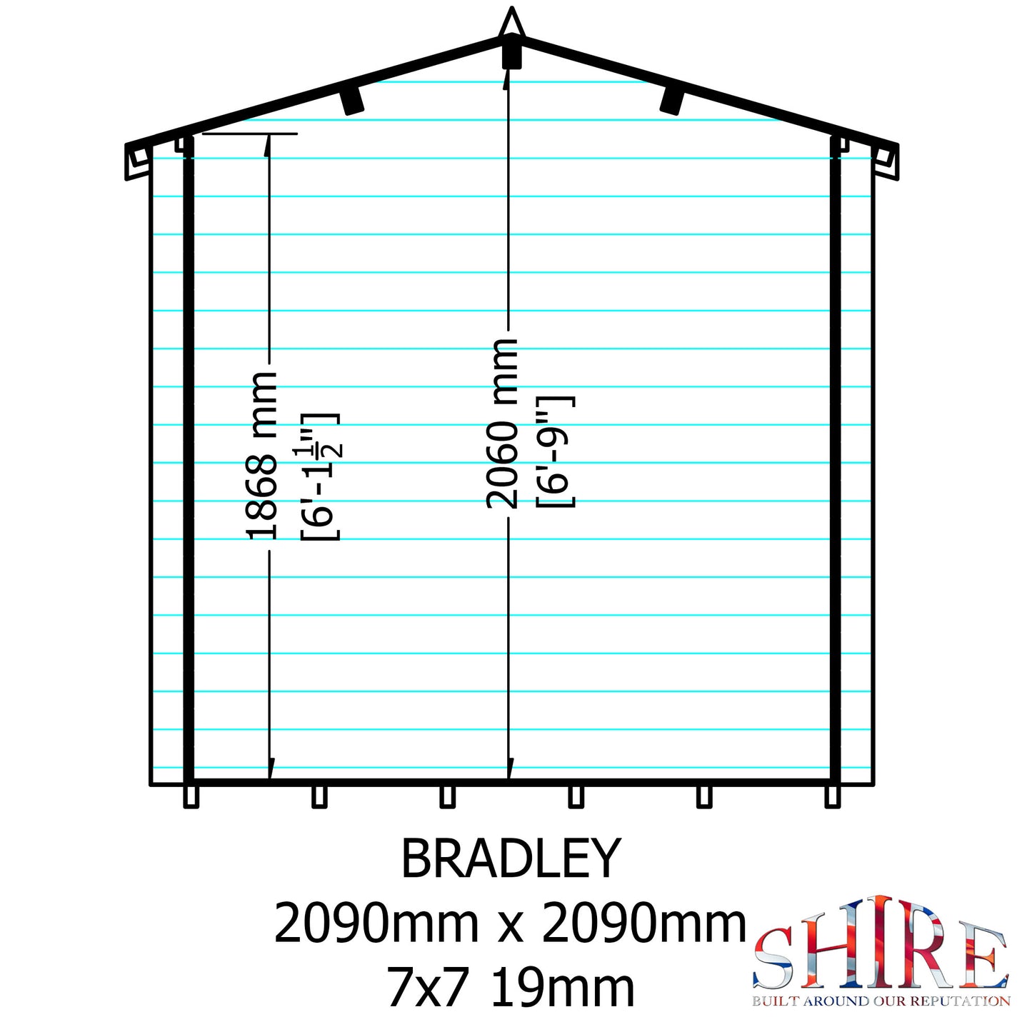 Shire Bradley 7x7